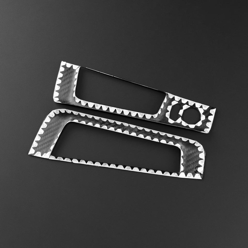 AIRSPEED Carbonfaser-Innenverkleidung für Abarth Fiat 500 Anpassbares Türfensterschalter-Panel und Verschönern Sie Ihr Abarth- oder Fiat-Interieur mit