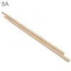 1 Pair 5A / 7A Walnut Wood Drumsticks for  Jazz Drum Exercise, Durable Heavy-duty Drum Sticks