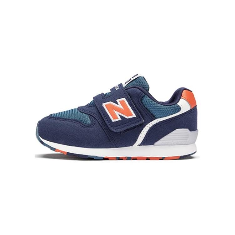 (TD) New Balance 996 Shoes Navy Orange Baby IZ996XX3 EU 25