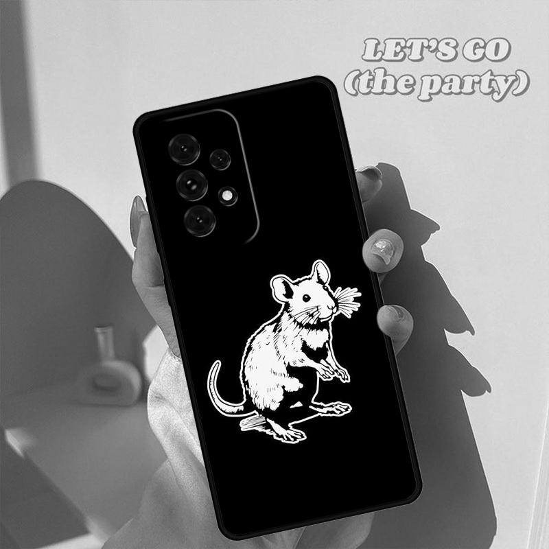 Mouse Rat phone case For Samsung Galaxy A42 A31 A40 A51 A71 A32 A80 A91 A52 A72 A73 A20e A21S A50 A70 A11 A12 Cover