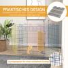 Pet Playpen Crate, with Six Panels, Door, for Indoors and Outdoors