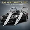Plastic + Iron Removal Tools Radio Stereo Radio 2pcs