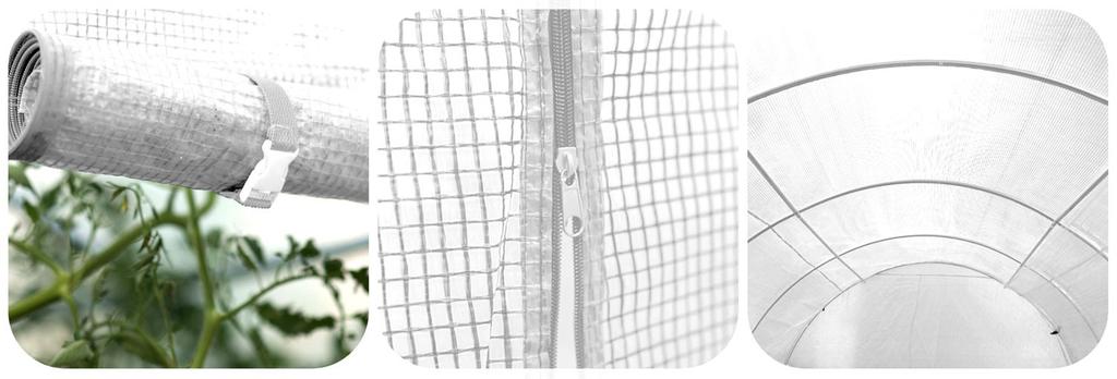 FOLIA NA TUNEL OGRODOWY 3x6m ZAMIENNA UV-4 18m2