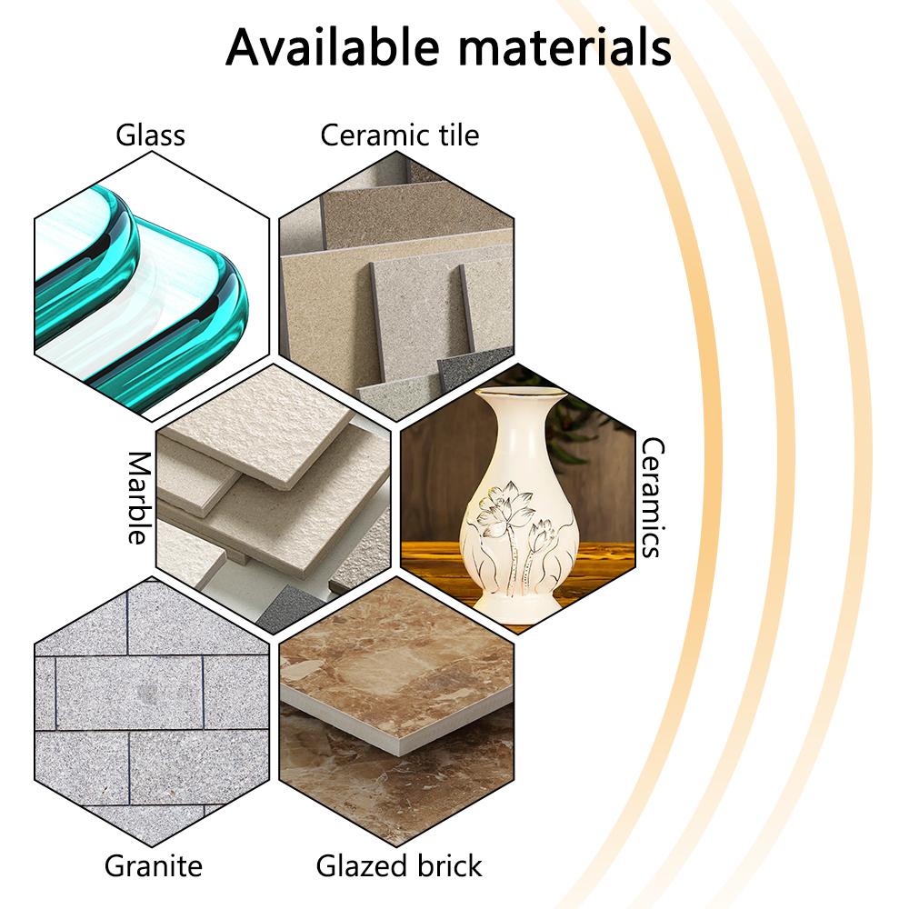 Öffnungsloch 5/6/8/10/12mm Gelöteter Trockenbohrer Sechskantschaftbohrer Für Marmor Ziegel Keramik Granit Glas Lochöffner