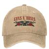 Guns N Roses Band Baseball Cap Merch For Men Women Casual Headwear Trucker Hat Adjustable