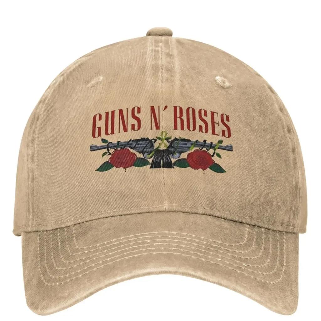 Guns N Roses Band Baseball Cap Merch For Men Women Casual Headwear Trucker Hat Adjustable