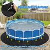 Round Pool Liner Pad Heavy Duty Inflatable Hot Tub Floor Mat Swimming Pool Accessories For Ground Swimming Pools