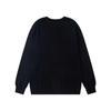 European & American Stüssy Arc Pattern Jacquard Round Neck Knit Sweater for Couples