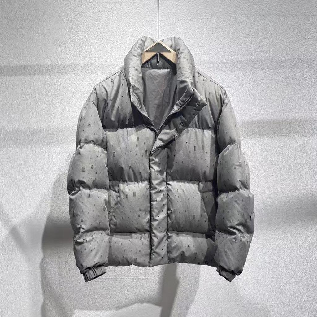 2025 Men's Trendy Laser-Cut Versatile Winter Down Jacket