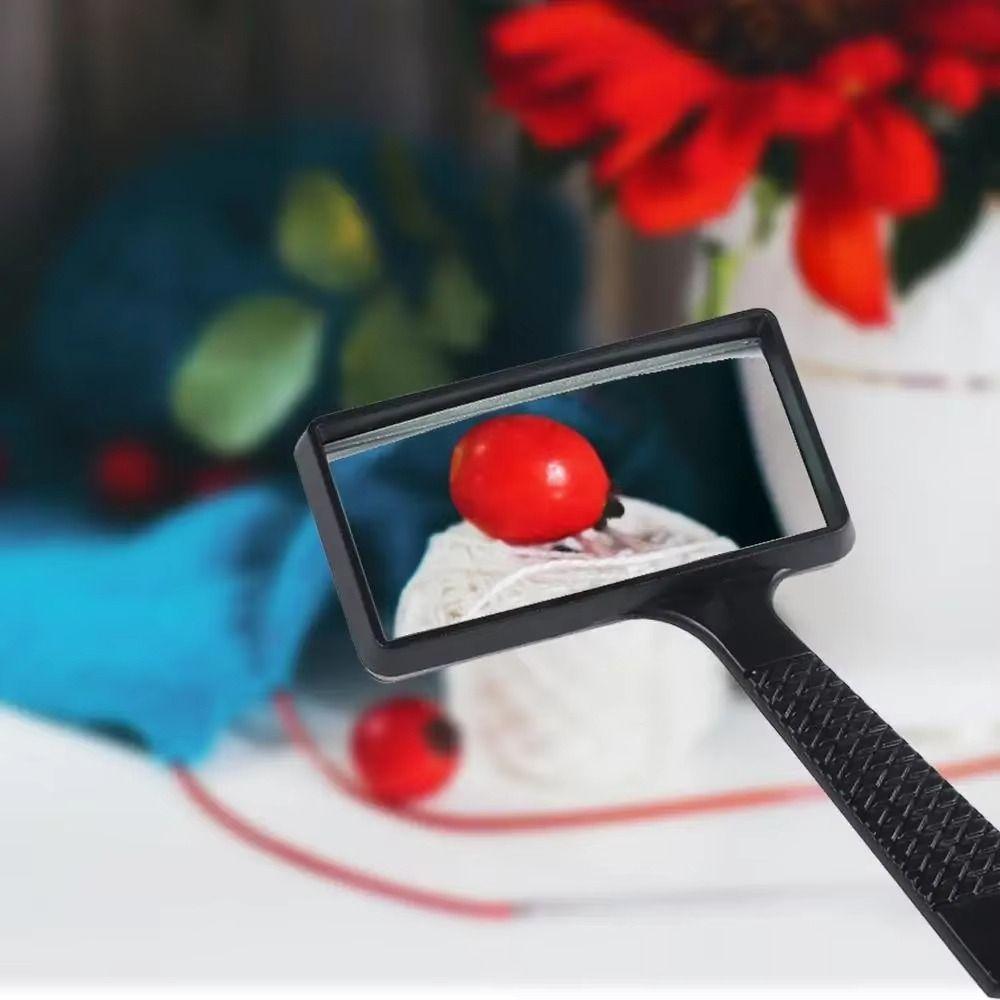 

High Definition Loupe Magnifier Handheld 10X Magnifying Glass Magnifying Glass Identifying Jewelry чорний