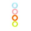 100pcs/pack S/L Weave Tools Latching Knitting tools Locking Stitch Marker Crochet Plastic Ring Sewing accessory