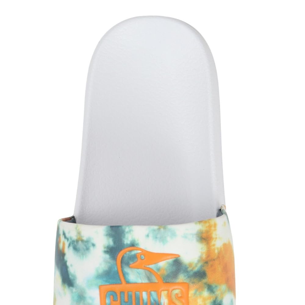CHUMS Sandálias Splash Booby Face Slide-On CH63-1021-Z358 (Branco/Tamanho 24.0/Masculino)