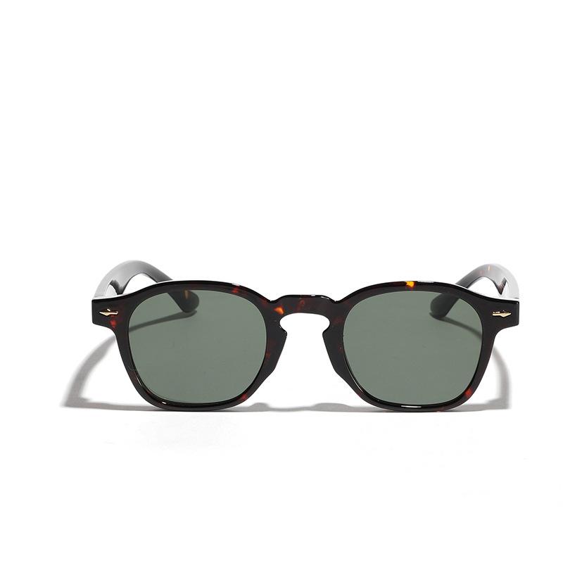 Sunglasses Men'S Trend Olive Green Glasses Ins Xiaohongshu Sunglasses Women