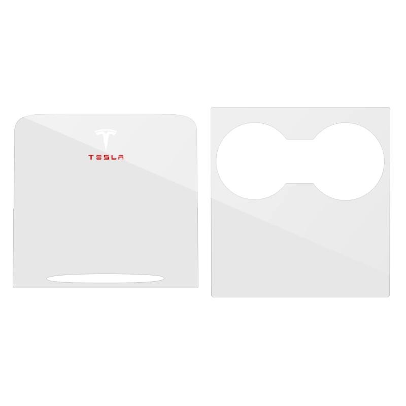 

Car Center Console Panel Sticker Carbon Central Control Cover For Tesla Model 3 Y 2021 2022 Car Interior Accessories