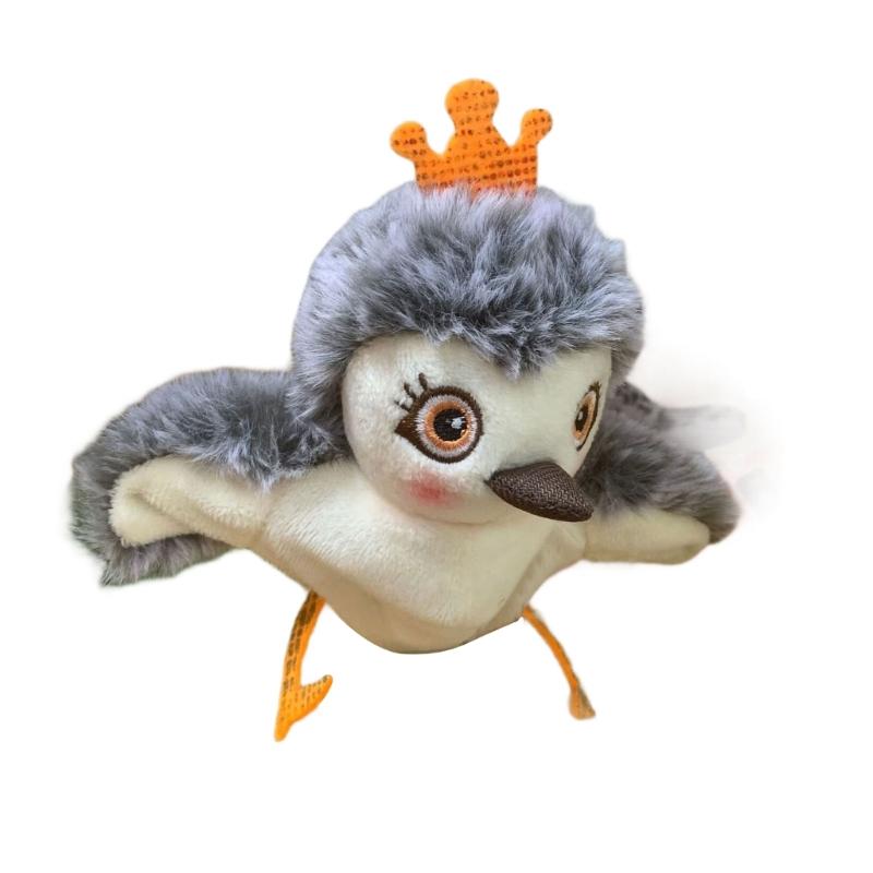 Realistic Bird Simulation Cats Toy Electric Interactively Motion Activated Plush USB Rechargeable Quiet Operations