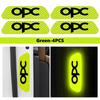 Car Door Diamond Reflective Sticker Body Side Anti-collision Protection Stickers For Opel Mokka Astra H K J G Corsa D E Vectra C
