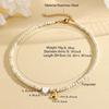 Bohemian Choker Neck Necklaces Heart-shaped Shell Letter Pendant Beads Women Necklace Woman Trend Jewelry Gift 2025
