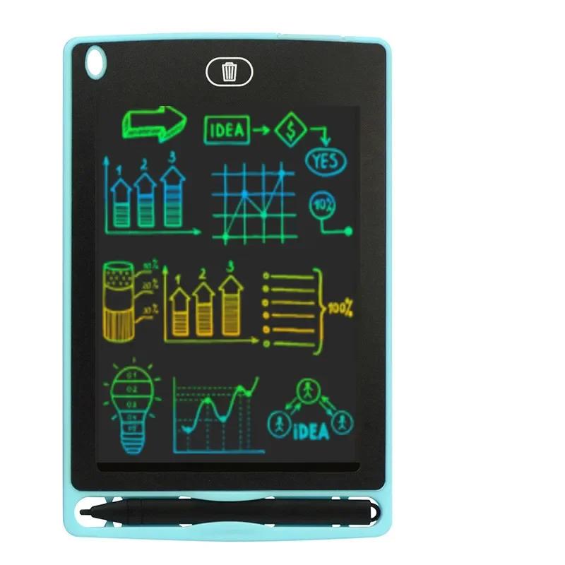 6.5 Inch LCD Drawing Plate Children Math Drawing Practice Handwriting Plate Electronic Drawing Tablet Toy Children Playthings