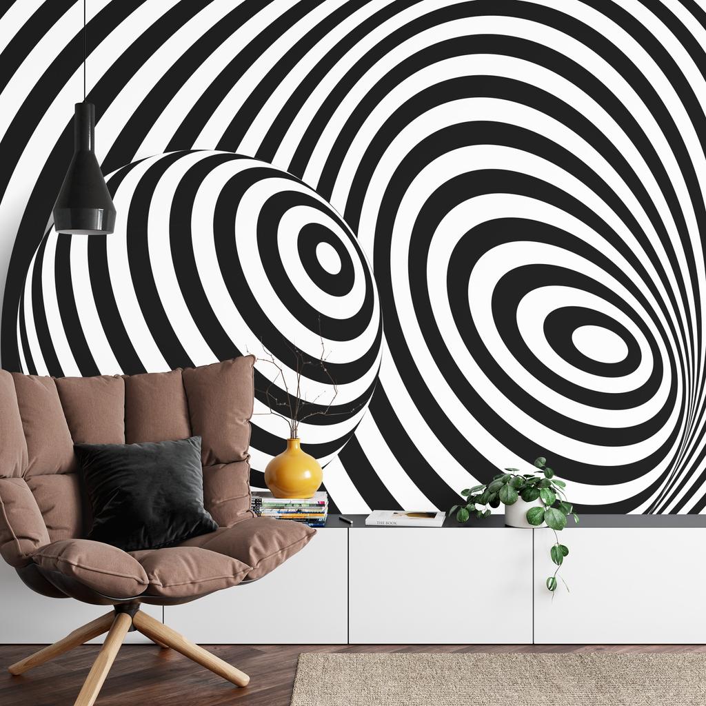 Photomural Ball 3D Structural Vinyl 90x60