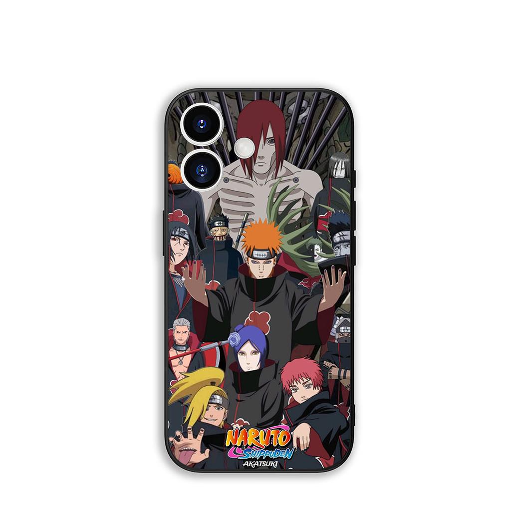 for Motorola Moto G54 G05 G24 G55 G75 G85 G15 G57 G86 Power Edge 50 30 Ultra Fusion neo Pro Case Sasori Anime Narutos Akatsuki