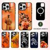 Funda para teléfono A-ATP A-Album B-By N-Nsqk Para iPhone17,16,15,14,13,12,11 Plus,Pro Max Magnética Para Carga Inalámbrica Magsafe