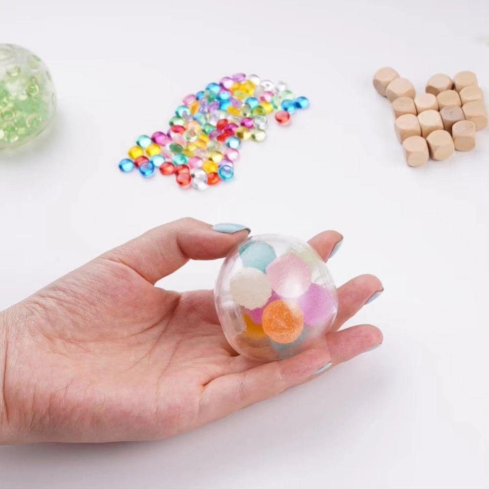 Squeeze Ball Pressure Ball Skin Handmade Squishy Ball Making Material Kit Adults Beginner