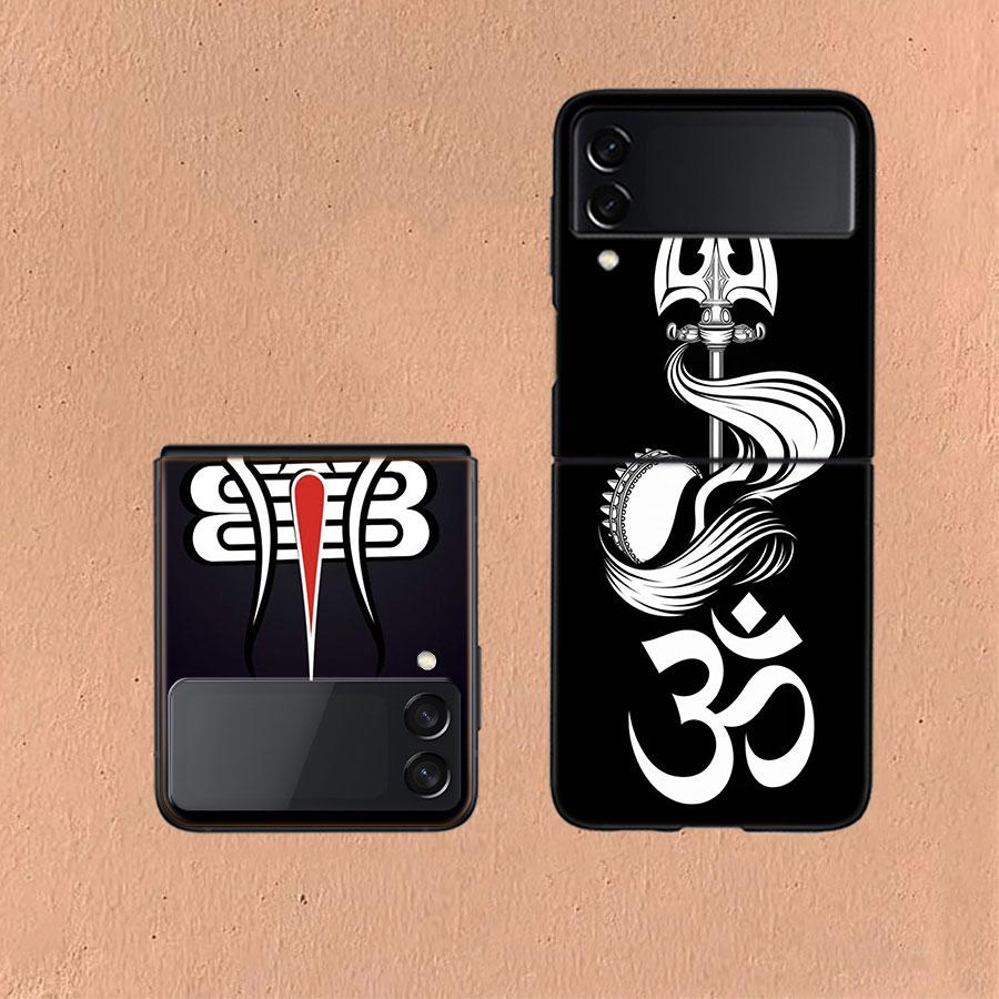 Om Symbol Meditation and Creativity Coque For Samsung Z Flip7 6 Galaxy Case Shockproof Z Flip5 Z Flip3 4 5G Hard Cover Phone TP