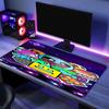Geometry Dash1 Mouse Pad - Non-Slip Rubber Base, Smooth Surface for Work,Gaming,Office,And Home Use, Desk Mouse Pad