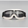 Motorcycle Glasses Windproof Motorcycle Helmet Glasses Sunglasses Retro Universal Folding Leather Retro Motorcycle Accessories2