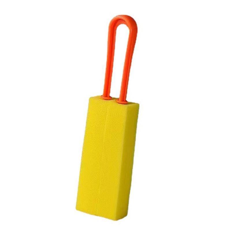 

Flexible Head Glass Cup Scrubber Water Absorbing Sponge Bottle Brush for Coffee Drinkers with Soft Sponge