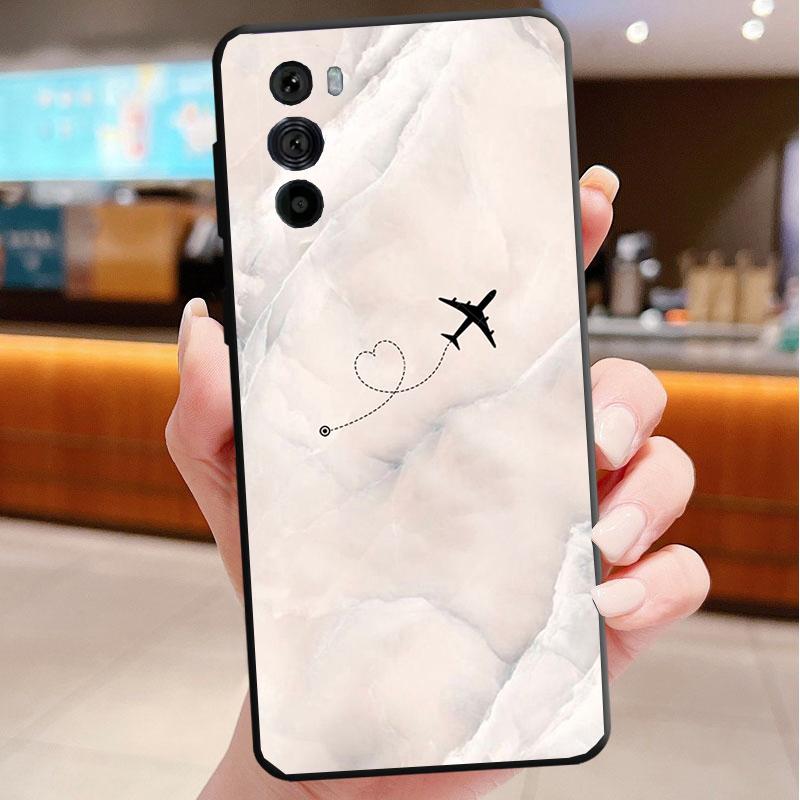 Cute Airplane Phone Case For Motorola Edge 60 50 40 Pro 60 50 40 30 Ultra Neo Fusion Moto G Play G Stylus G Carcasas