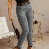 Pantaloni streetwear primaverili Pantaloni cargo slim solidi estivi Pantaloni Moda Donna Pantaloni Pantalon Mujer Tasche Abbigliamento 26211
