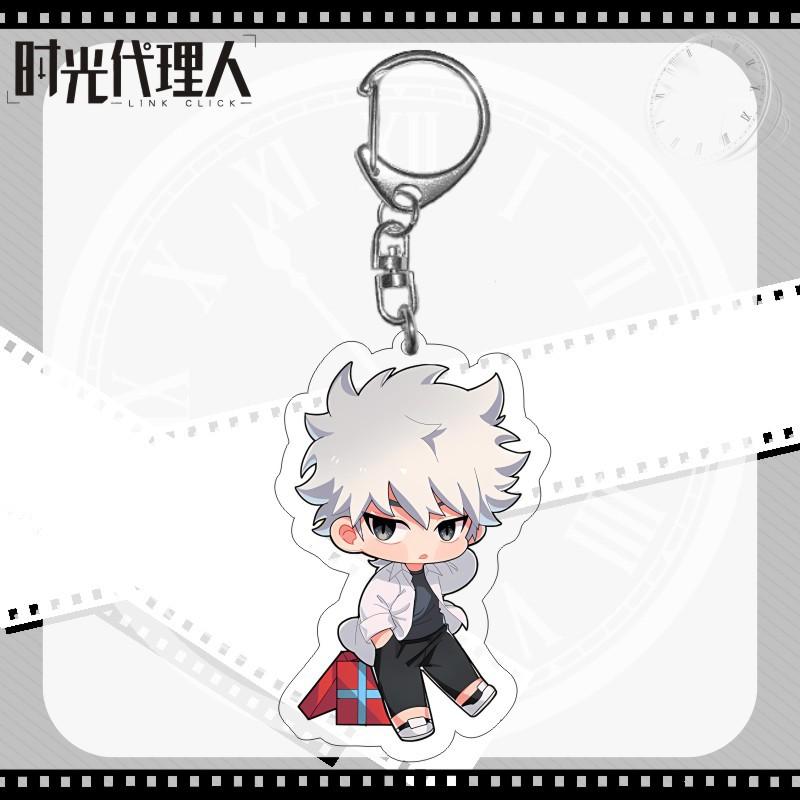 6CM Anime Link Click Shiguang Daili Ren Cosplay Schlüsselanhänger Cheng Xiaoshi Lu Guang Acryl Figur Anhänger Schlüsselanhänger Geschenk für Fans