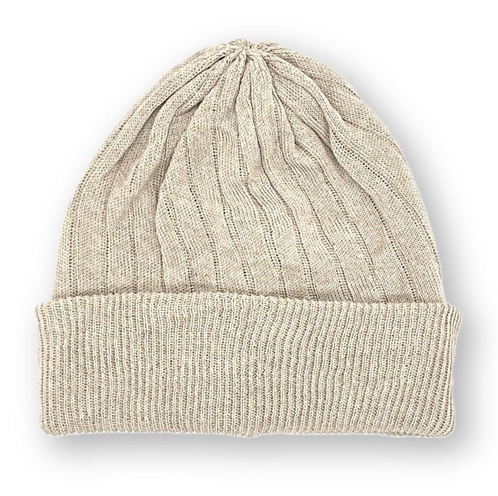 IN Knit Made in Unevenly Dyed Summer Knit Linen Watch Fall [yokoamiMADE JAPAN] Hat, Japan, Linen, Breathable, 2-Way Cap, Lightweight, Washable,