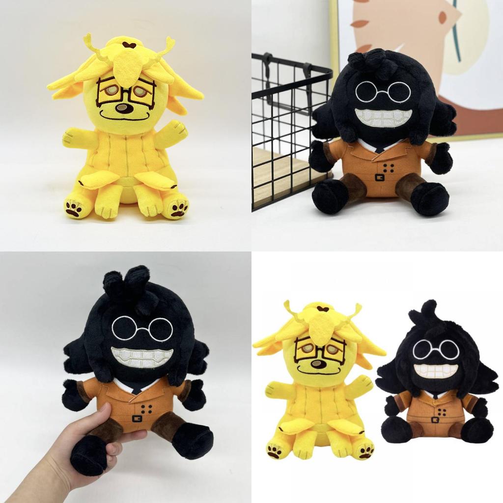 Adorable Regretevator Split Bive Plush Snailman Stuffed Animal Toy With Short Plush