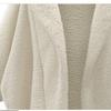 Winter Solid Long Sleeve Jackets 2026 Hooded Loose Plush Coats Large Cardigan Clothes For Women Female Bat Sleeve Clothing 23973