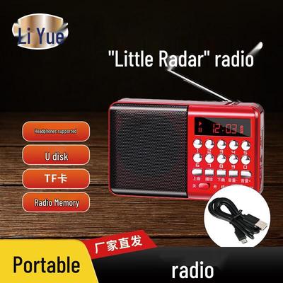Liyue Tragbarer Multifunktions-Radio-Lautsprecher für Senioren