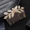 Women Hair Comb Metal Butterfly Bridal Hair Pins Clips Ornaments Fashion Jewelry Wedding Hair Accessories Headdress Wholesale