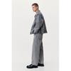 H&M Lockere Jeans Denim Grau