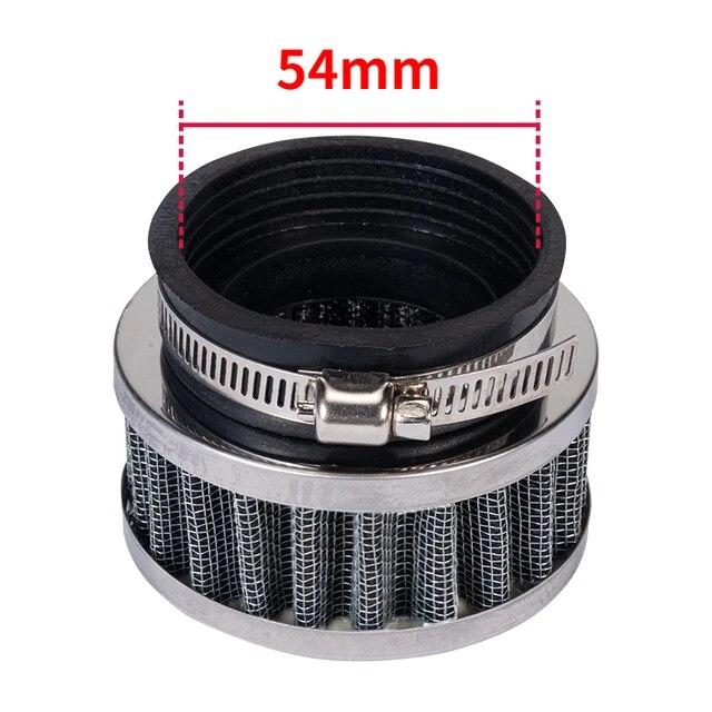 Motorcycle Air Filter 28-60mm High Flow Sports Intake ATV Pit Dirt Bike for Honda Kawasaki Yamaha 50mm Moto Air Filters Systems