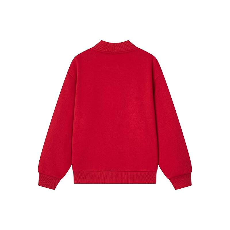 Champion Kids' Fleece-lined Mock Neck Pullover Sweatshirt