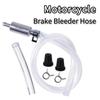 Universal Kit Brake Bleeder Hose With Tube & Clamp Vacuum Pump Hose  for Car Motorbike Bike