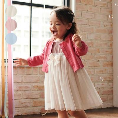 【Kinderkleidung】 kid´s zoo (Kids Zoo) Tüllkleid 80cm, 90cm W86350