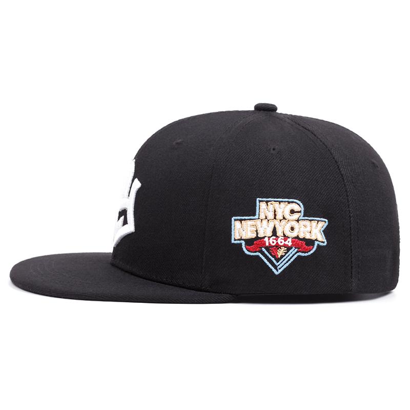 Neue Herrenmode NewYork 1664 Hip Hop Hut Outdoor-Sport Entenschnabelmütze Bestickt Damen Baseball Sonnenhut
