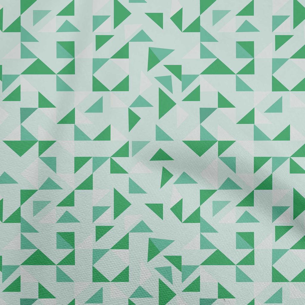 oneOone Cotton Flex Beige Stoff Geometrischer Nähstoff Meterware Bedruckt DIY Kleidung Nähzubehör 40 Zoll