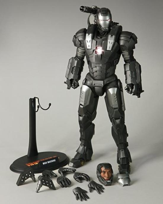 Movie Masterpiece Iron Man 2 Scale Figure War Machine 1/6 [Used]