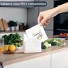 Acrylic Napkin Dispenser Holder Drink Tray U-Shaped Transparent Tissue Box Napkin Stand for Handkerchief Storage Rack Cute Simple Table Decoration