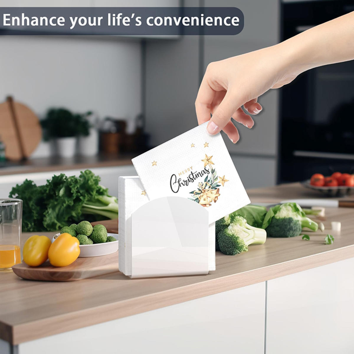 

Acrylic Napkin Dispenser Holder Drink Tray U-Shaped Transparent Tissue Box Napkin Stand for Handkerchief Storage Rack Cute Simple Table Decoration None зніміть синього кольору