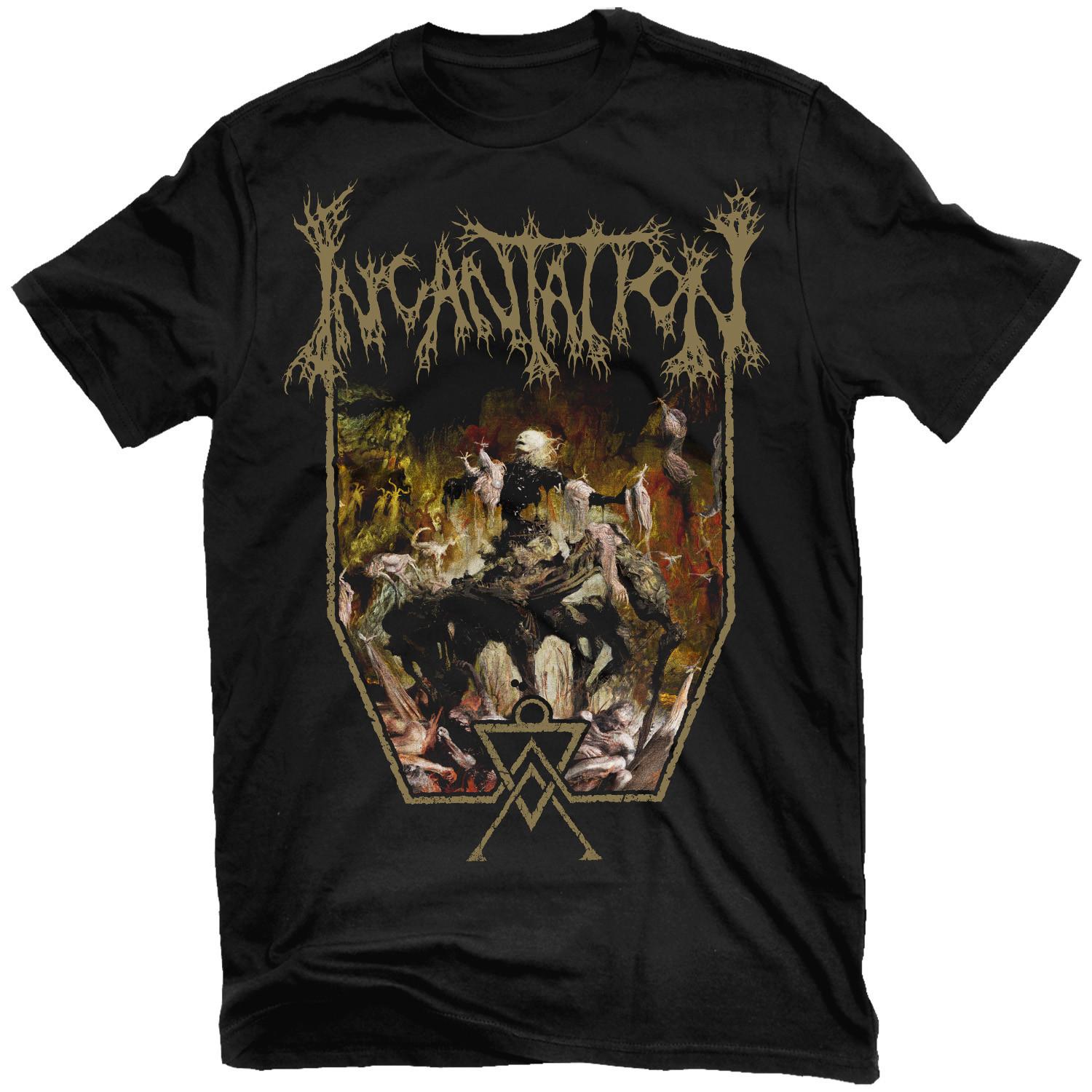 INCANTATION Профанный Нексус Футболка НОВАЯ! Relapse Records TS4507 XXXL