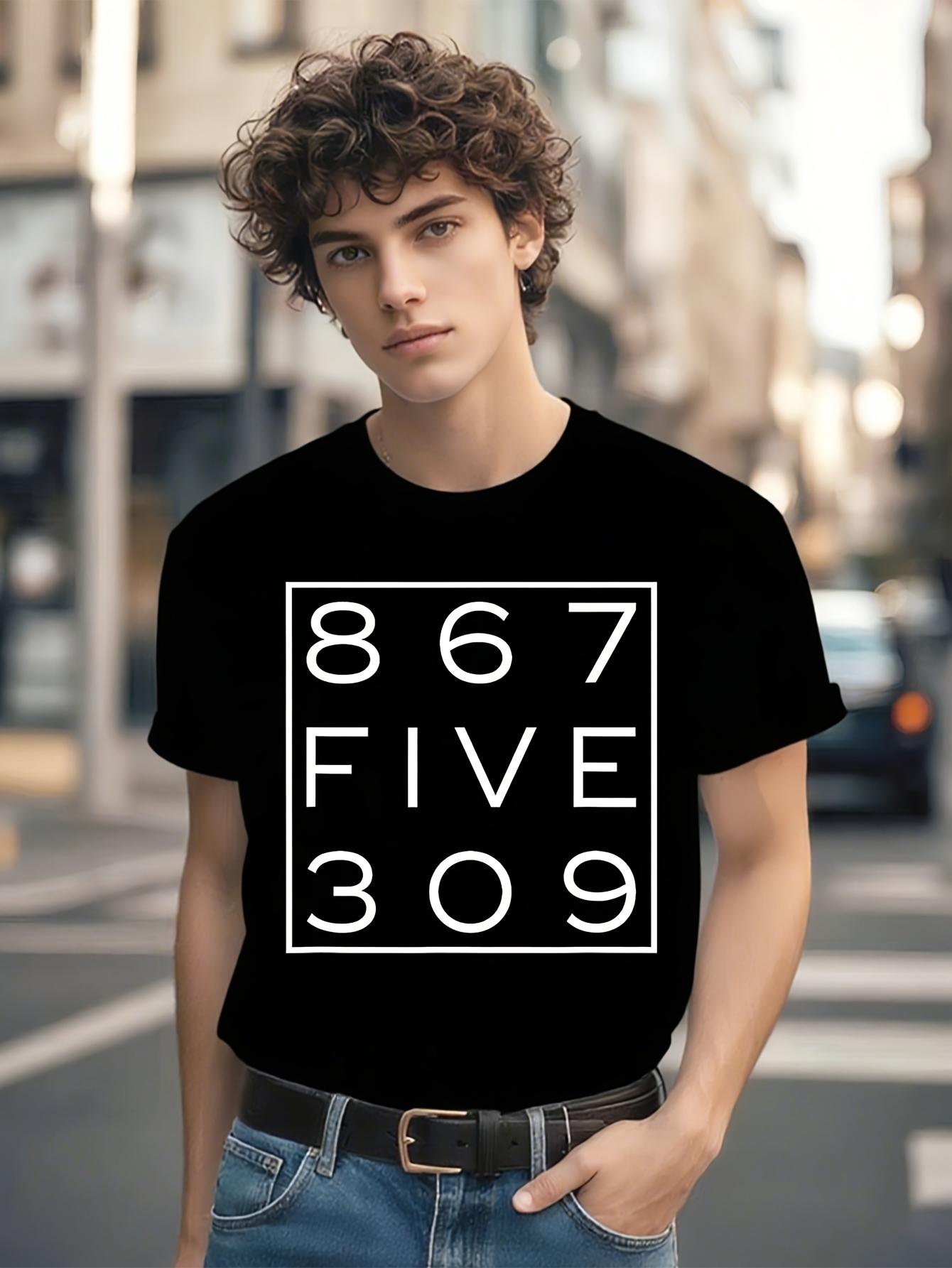 8675309 Nostalgic 1980s Retro Graphic Tshirt - Vintage Ph... XXXXL